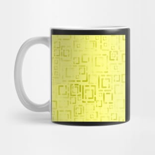 Deco Gold Blocks on Yellow 5748 Mug